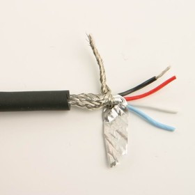 LCS-4 (PL-4704), Кабель SCART4C+1 экран d=5мм черный