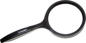 40540-75, Лупа ЗУБР "МАСТЕР" для чтения, 3-х/5-ти кратное увеличение, диаметр линзы 75мм