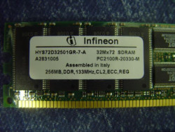 Модуль памяти IBM 09N4306 DDR 256MB PC2100 ECC REG DIMM (x225, x235, x335, x345)-09N4306(NEW)