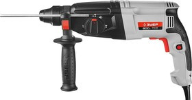 П-26-800, Перфоратор SDS-plus, ЗУБР П-26-800, реверс, горизонтальный, 3 Дж, 0-1300 об/мин, 0-4800 уд/мин, 800