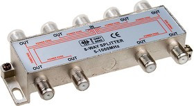 RSE-6812A ALL PORTS POWER PASS, 8-х вых. сплиттер 1GГц