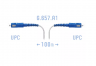 Патчкорд оптический FTTH SC/UPC, кабель 604-02-01W, 100 метров