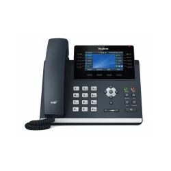 SIP-телефон Yealink SIP-T46U, цветной экран, 2 порта USB, 16 аккаунтов, BLF, PoE, GigE, без БП