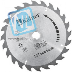 Пильный диск KOLNER KSD 210/30/24 макс.число оборотов 7600об/мин