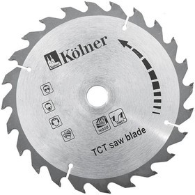 Пильный диск KOLNER KSD 210/30/24 макс.число оборотов 7600об/мин