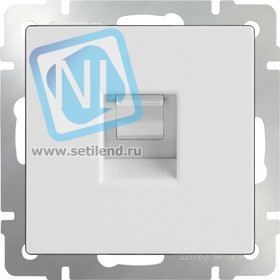 WL01-RJ-11 / Телефонная розетка RJ-11 (белая)