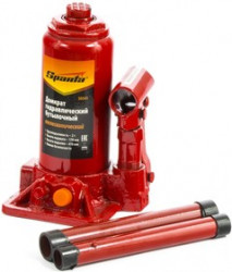 50341, Домкрат гидравлический бутылочный телескопический, 2 т, h подъема 170-410 мм