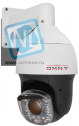 Проектная поворотная IP камера OMNY FSM2A x30 2.0Мп с 30х оптическим увелич., c ИК подсветкой, наст. и потол. кронтш в компл., 10/100BASE-TX, PoE 60Вт