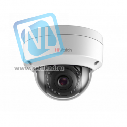 Уличная купольная IP-камера DS-I402(B) (2.8mm), 4Мп, фикс. объектив 2.8мм, EXIR-подсветка до 30м, DWDR, DC12В/PoE, IP67, IK10