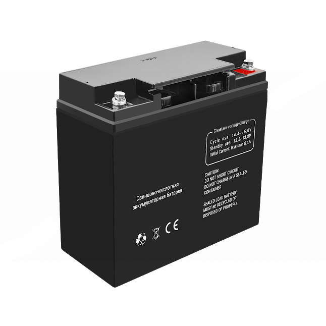 Свинцово-кислотный аккумулятор 12 В 18 Ач (SNR-BAT-12-18-GP)