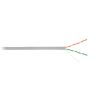 Кабель ULAN U/UTP 2 пары, Кат.5, внутренний, PVC, одножильный, 100МГц, серый, 305м