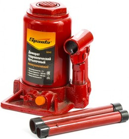 50342, Домкрат гидравлический бутылочный телескопический, 3 т, h подъема 160-405мм
