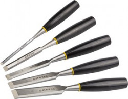1820-H5, Набор стамесок с пластмассовыми ручками, 6/12/16/20/25мм, 5шт, STAYER