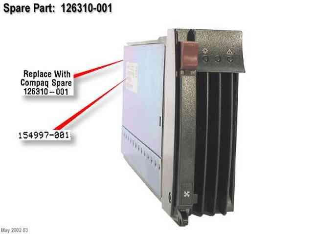 Система охлаждения HP 126310-001 Fan module - For StorageWorks Enclosure Model 2200-126310-001(NEW)