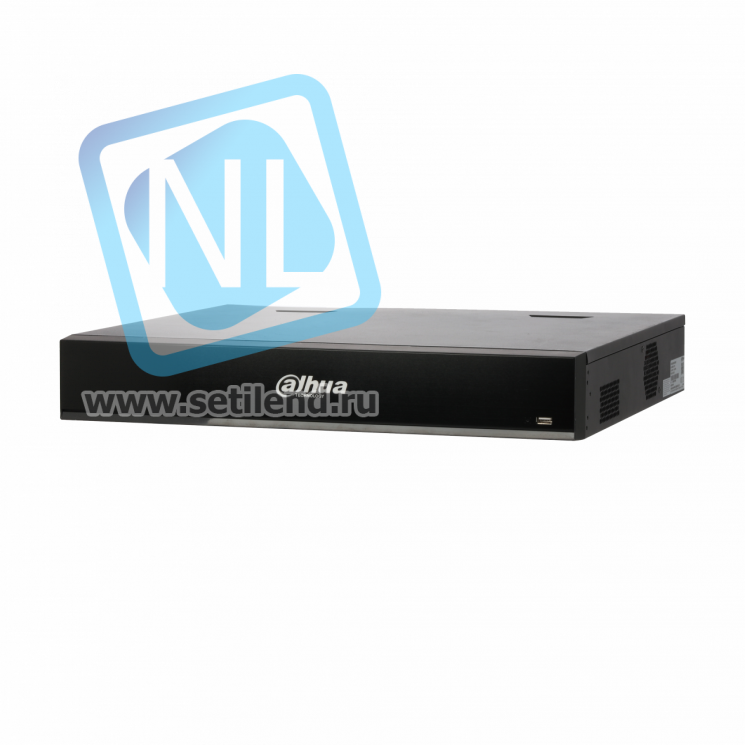 IP Видеорегистратор Dahua DHI-NVR5432-16P-I 32-х канальный 4K, 16 PoE портов, до 16Мп, 4 HDD до 8Тб, 2 HDMI, VGA, 1 порт USB2.0, 2 порта USB3.0