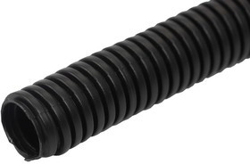 28-0016-1, Труба гофрированная из ПНД с зондом, черная ø16 мм, (бухта 100 м/уп.)