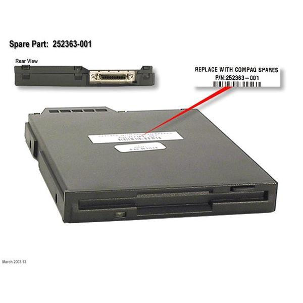 Привод HP 263394-001 Compaq DL580 G2 G3 Server Floppy Drive ,12.7MM-263394-001(NEW)