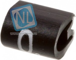 EC0178-000, 05811000, маркер "1" для кабеля 2-3,2мм черный