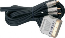 407-104, Шнур Scart-3RCA 3.0м