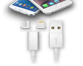 LM1002, Магнитный кабель iphone 5/6/7 1 м.