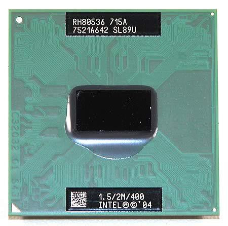 Процессор Intel SL89U Pentium M 715 1500Mhz (2048/400/1,34v) s479 Dothan OEM-SL89U(NEW)