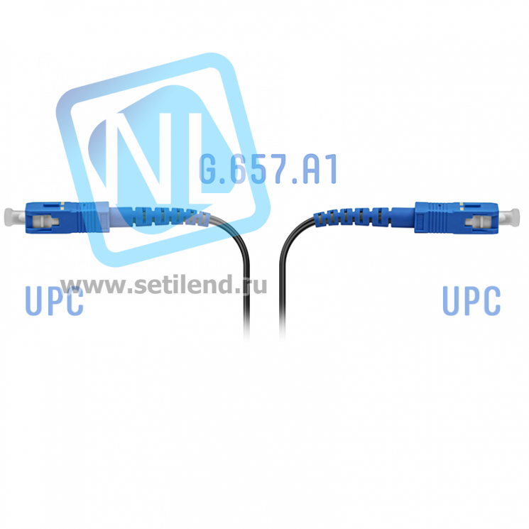Патчкорд оптический FTTH SC/UPC, кабель 604-02-01, 80 метров