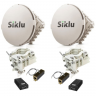РРЛ Siklu EH-1200TL производительность до 700 мбит/с, дистанция до 2000 метров (комплект)
