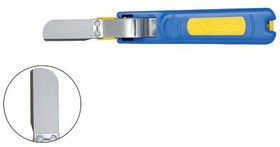 KL745GK, KLAUKE нож кабельный прямое лезвие 4-28мм