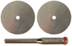 Круг отрезной FIT 36933 hss 2 шт и штифт д.3мм