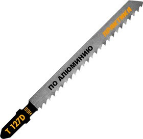 Пилки для лобзика ПРАКТИКА 034-502 T127D, по алюминию, 2шт.