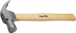 104205, Молоток-гвоздодер, 450 г, боек 27 мм, деревянная рукоятка