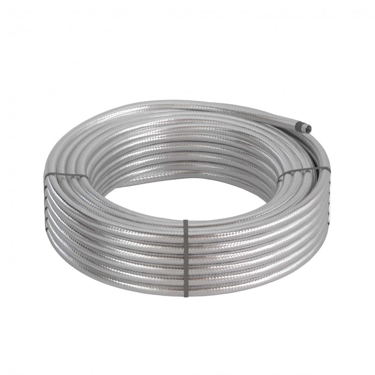 Металлорукав DN 12мм в герм. ПВХ изоляции в оплетке из нержавеющей стали Dвн 12.0мм Dнар 16.0 50м DK