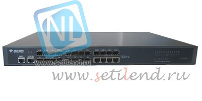 OLT BDCOM 3612 с 12 портами GEPON (SFP), 4 комбо-портами, 4хSFP, 2 БП АC