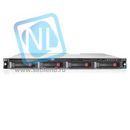 Сервер Proliant HP 590160-421 DL160R06 E5506 Pluggable SATA (Rack1U XeonQC 2.13Ghz(4Mb) /1x4GbR2D/SATAb110i/RAID1+0/1/ 0)/noLFF HDD(4)) /noDVD/2xGigEth)-590160-421(NEW)