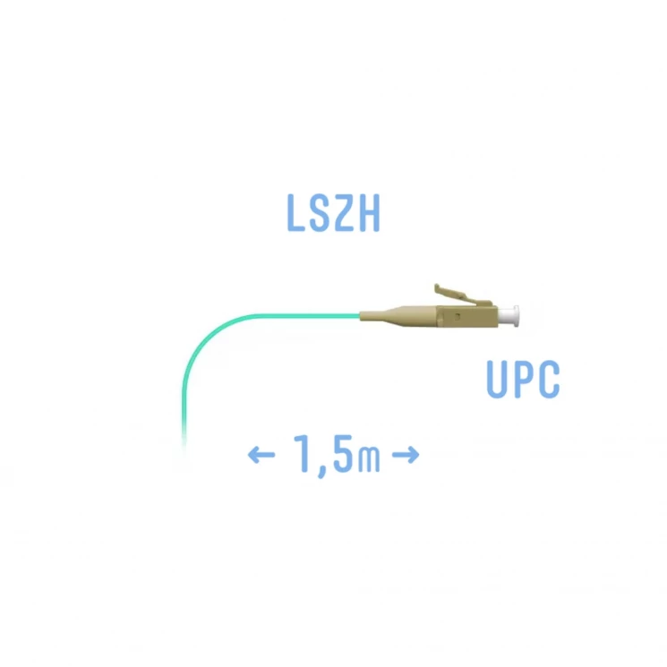 Пигтейл LC/UPC MM (0.9) 1.5 m