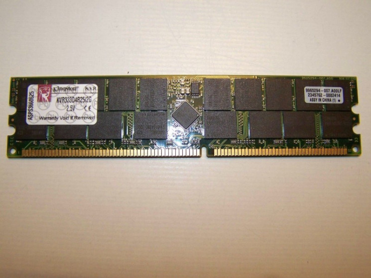 Модуль памяти Kingston KVR333D4R25/2G DDR333 2048Mb REG ECC LP PC2700-KVR333D4R25/2G(NEW)