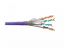 Кабель S/FTP4 cat.7 NETKO, 4 пары, 23 AWG BC, нг(А)-HF LSZH, 305м