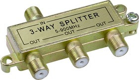 RSE-A103 COLOUR ZINC PLATED, 3-х вых. сплиттер 5-1000 МГц