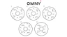 Универсальная монтажная коробка для камер OMNY, монтаж на стену, алюминий