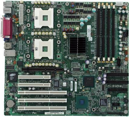 Материнская плата Intel C15472-703 iE7505 DualS604 4DDR 2SATA U100 AGP8xPro 3PCI-X 2PCI 2LAN1000 E-ATX-C15472-703(NEW)