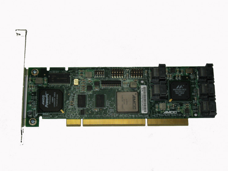Контроллер 3Ware 9550SX-4/8LP 3WARE RAID PCI-X 8 SATA-II, RAID 0, 1, 10, 5-9550SX-4/8LP(NEW)