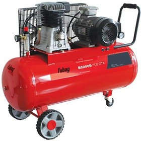 Компрессор FUBAG B5200B/100 СТ4 поршневой масляный, 3000 Вт, 530л/мин, 10бар