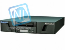 Ленточная система хранения Quantum ER-SL1AA-YF SuperLoader 3, one DLT VS160 tape drive, eight slots, LVD SCSI, rackmount, barcode reader-ER-SL1AA-YF(NEW)