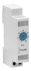Блок управления климатом (термостат) для вентиляторов и вентиляторных полок