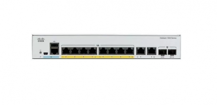 Коммутатор Cisco Catalyst C1000-8P-E-2G-L