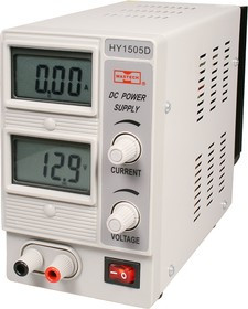 HY1505D, лабораторный блок питания 0-15В/5A