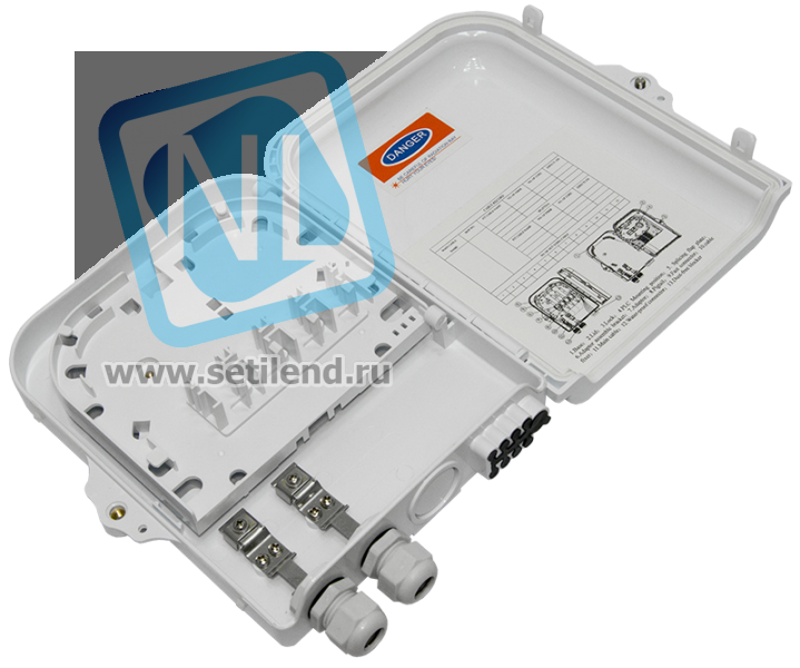 Коробка распределительная оптическая SNR-FTTH-FDB-08E