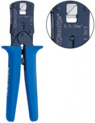 K303 Пресс-клещи с храпов. мех-м для втулочных наконечников (0,08-10 мм2, ромб)