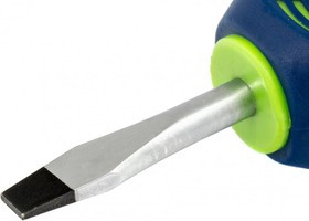 11853, Отвертка, SL6 х 38 мм, CrV, 2-х компонентная рукоятка