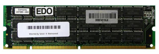 Модуль памяти HP 247289-002 64MB DIMM EDO ECC, buffered, 60 ns-247289-002(NEW)